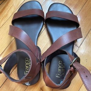 Worn Once! Franco Sarto Gustar Teak LE sandals size 7.5
